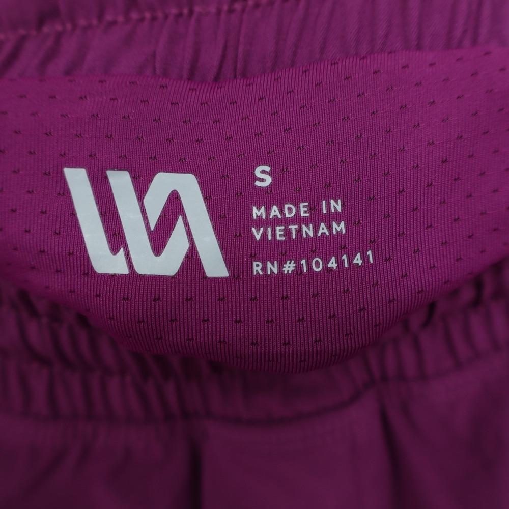 VRST Mens 5 All-In Lined Training Shorts Black Cherry Purple Small - Picture 3 of 8